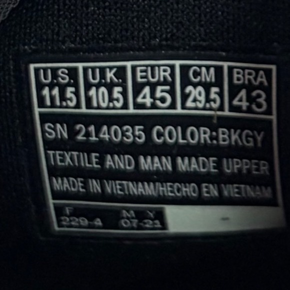 Skechers GO GOLF Arch Fit Walk Mens 11.5 Charcoal Black Slip On Shoes NWOB - Picture 13 of 13